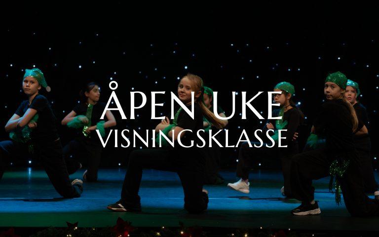 Åpen uke med visningsklasser våren 2026
