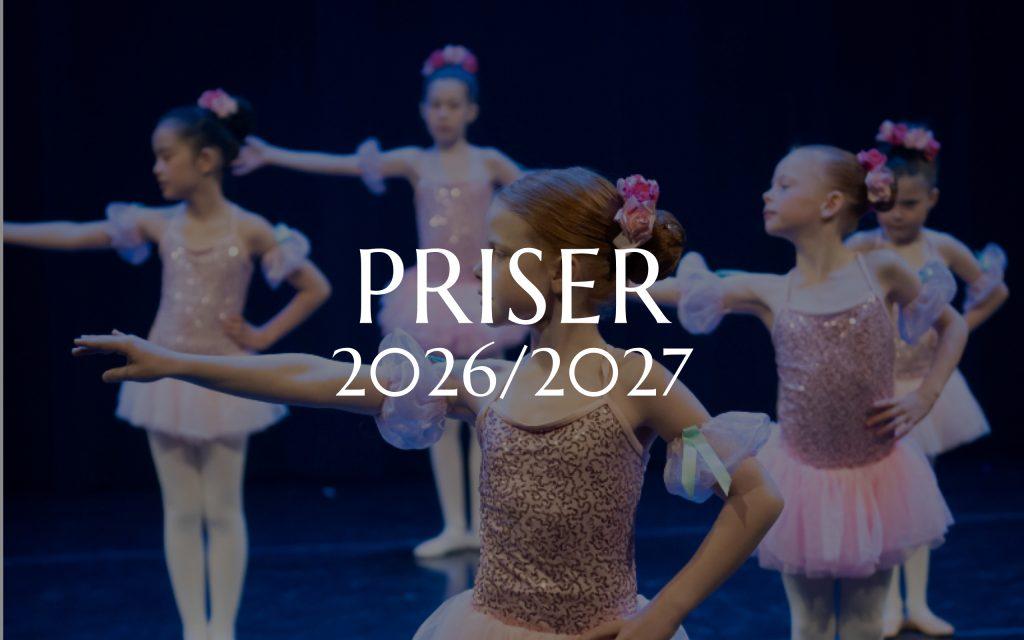 Priser Skoleåret 2026/2027