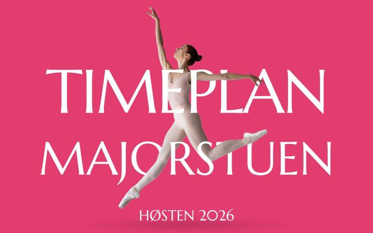 Timeplan Majorstuen Høsten 2026