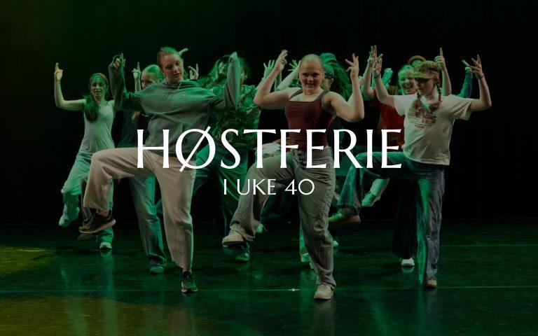 Høstferie 2026 i uke 40!